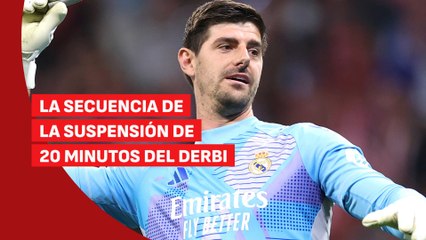 La secuencia de la suspensión del derbi