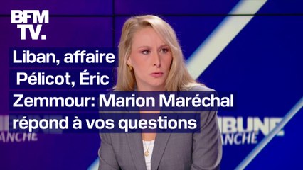 Descargar video: Liban, affaire Pélicot, Éric Zemmour: Marion Maréchal répond à vos questions dans La Capsule de BFM Politique