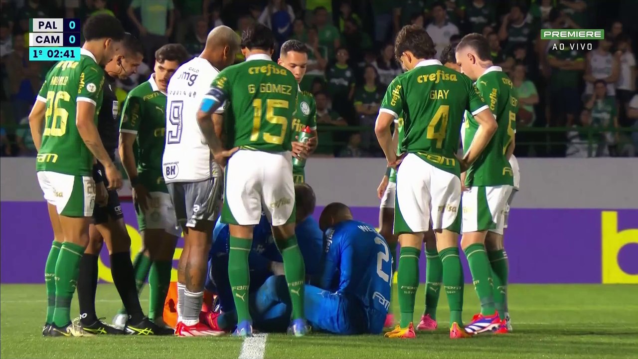 Palmeiras x Atlético-MG (Campeonato Brasileiro 2024 28ª rodada) 1° tempo
