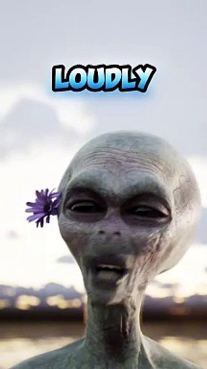 Alien's telling jokes on DA BEACH