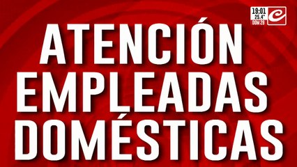 Empleadas domésticas: ¿Habrá aumento de sueldo en octubre?