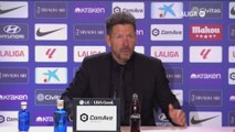 Simeone condena el incidente sucedido con Courtois