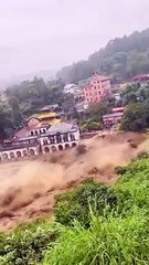 Heavy rain in Nepal