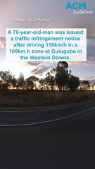'Got to feed the horses': 78-year-old caught driving 150km/h