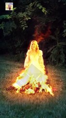 Mr Vampire falls in love with the human girl, makes her his bride and slave