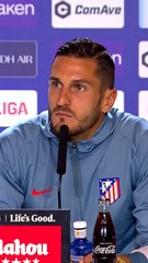 "¿Le ha sobrado al equipo el saludo final a la afición?": Koke y su contundente respuesta