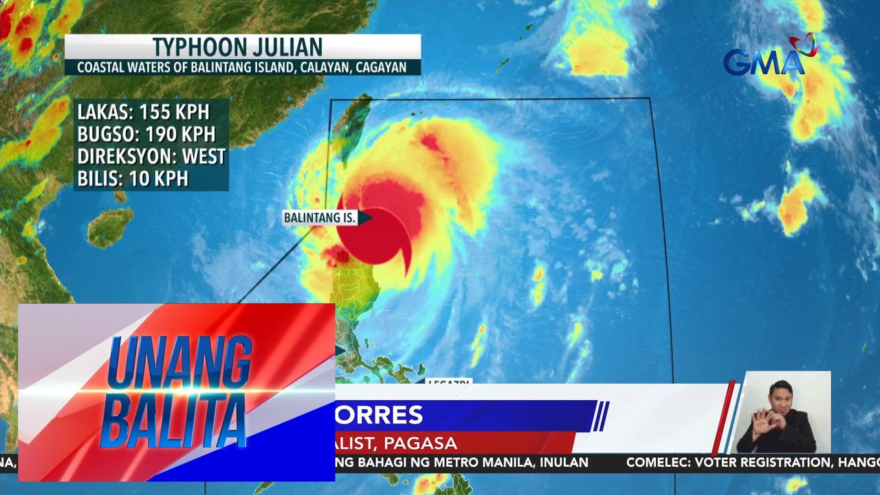 Panayam kay Veronica Torres, weather specialist, PAGASA | Unang Balita