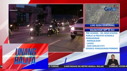 10 motorsiklo na hindi awtorisadong dumaan sa EDSA busway, tiniketan ng SAICT; iba-iba ang idinahilan ng mga rider | Unang Balita