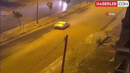 Tekirdağ'da Şiddetli Yağış Hayatı Felç Etti