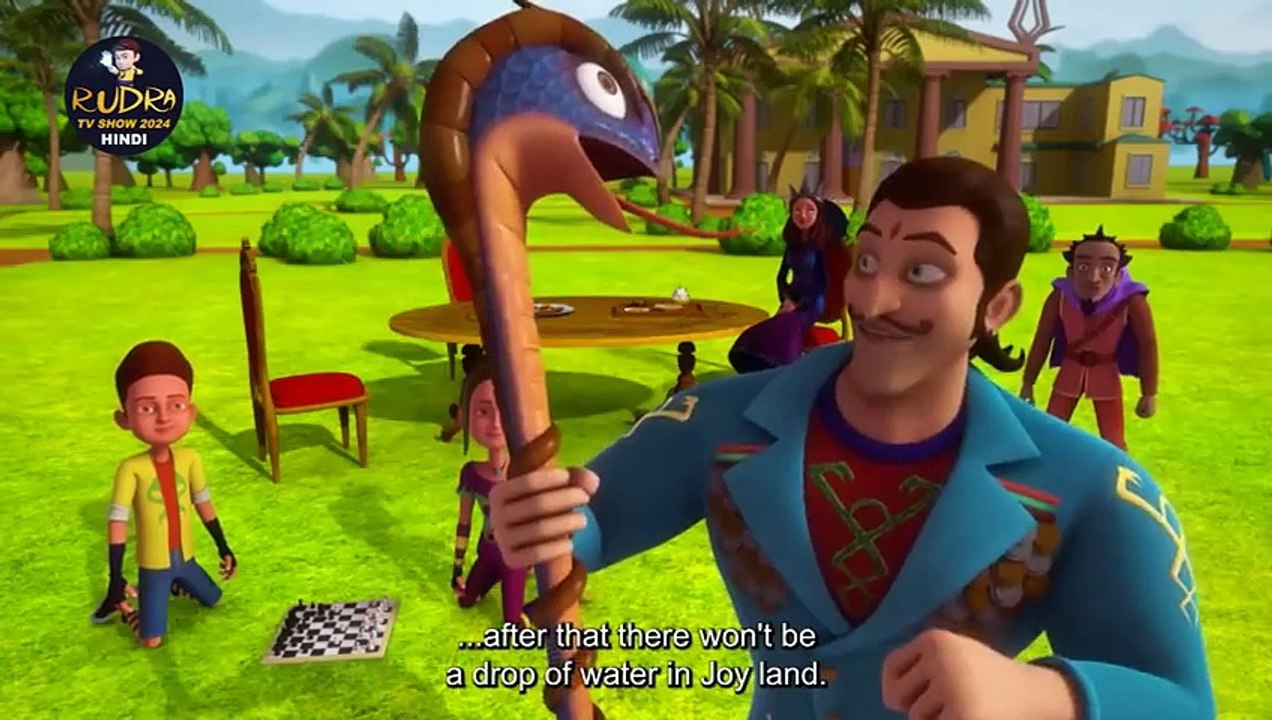 Dam on River Joy Land - रुद्र - Rudra - Action Cartoon Episode 54
