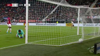 Utrecht turn over Alkmaar to go second