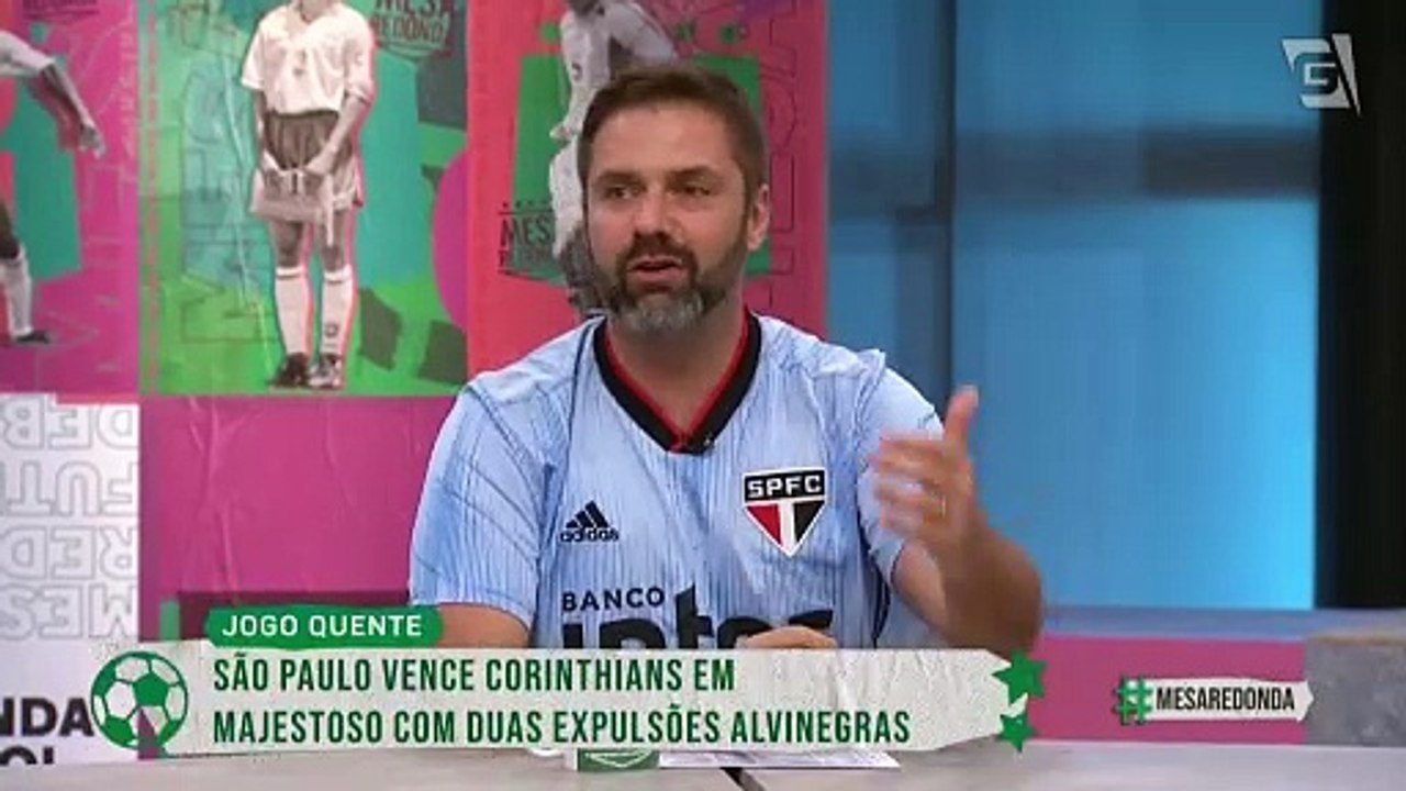 São-paulino, comediante Fábio Rabin queria troco de goleada de 6 a 1 no Corinthians
