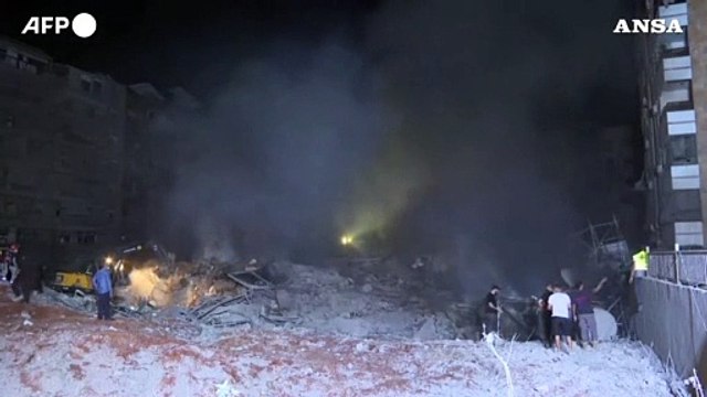 Libano, le conseguenze dell'attacco israeliano sulla periferia sud di Beirut