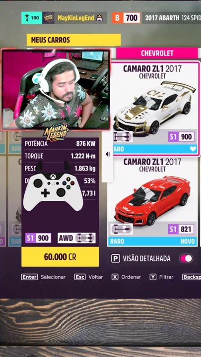 Speed ​​Radar | Chevrolet Camaro ZL1 2017 | Forza Horizon 5 #forza #gameplay #jogosonline #fh5