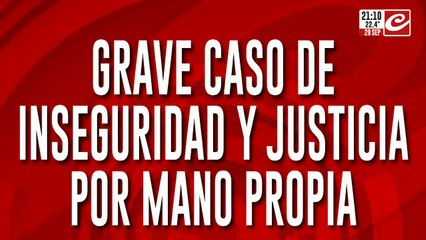 Quiso robarle a pasajeros: 5 personas lo arrojaron a las vías del tren