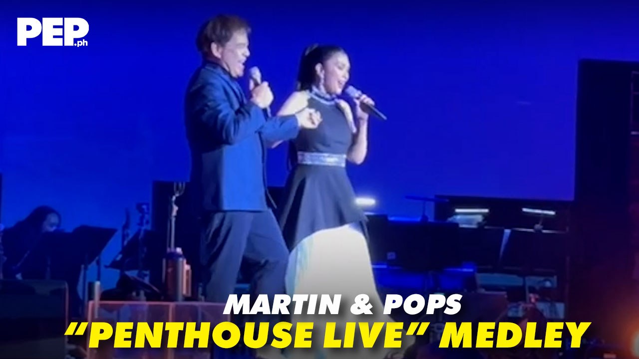 Martin Nievera & Pops Fernandez do a "Penthouse Live" songs medley | PEP Jams