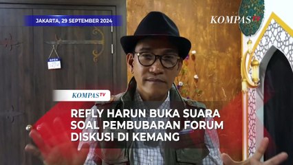 Pakar Hukum Tata Negara Refly Harun Buka Suara Soal Pembubaran Forum Diskusi di Kemang