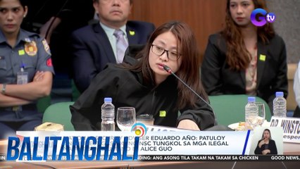 National Security Adviser Eduardo Año - Patuloy ang imbestigasyon ng NSC tungkol sa mga ilegal na aktibidad umano ni Alice Guo | Balitanghali
