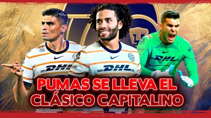 PUMAS DERROTÓ al AMÉRICA en su casa y escala posiciones rumbo a la LIGUILLA