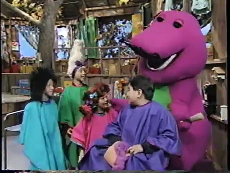 Barney's Fun & Games (Full 1996 Barney Home Video VHS)