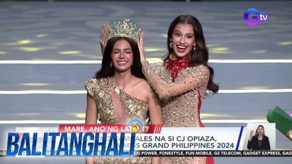 Pambato ng Zambales na si CJ Opiaza, itinanghal na Miss Grand Philippines 2024 | Balitanghali