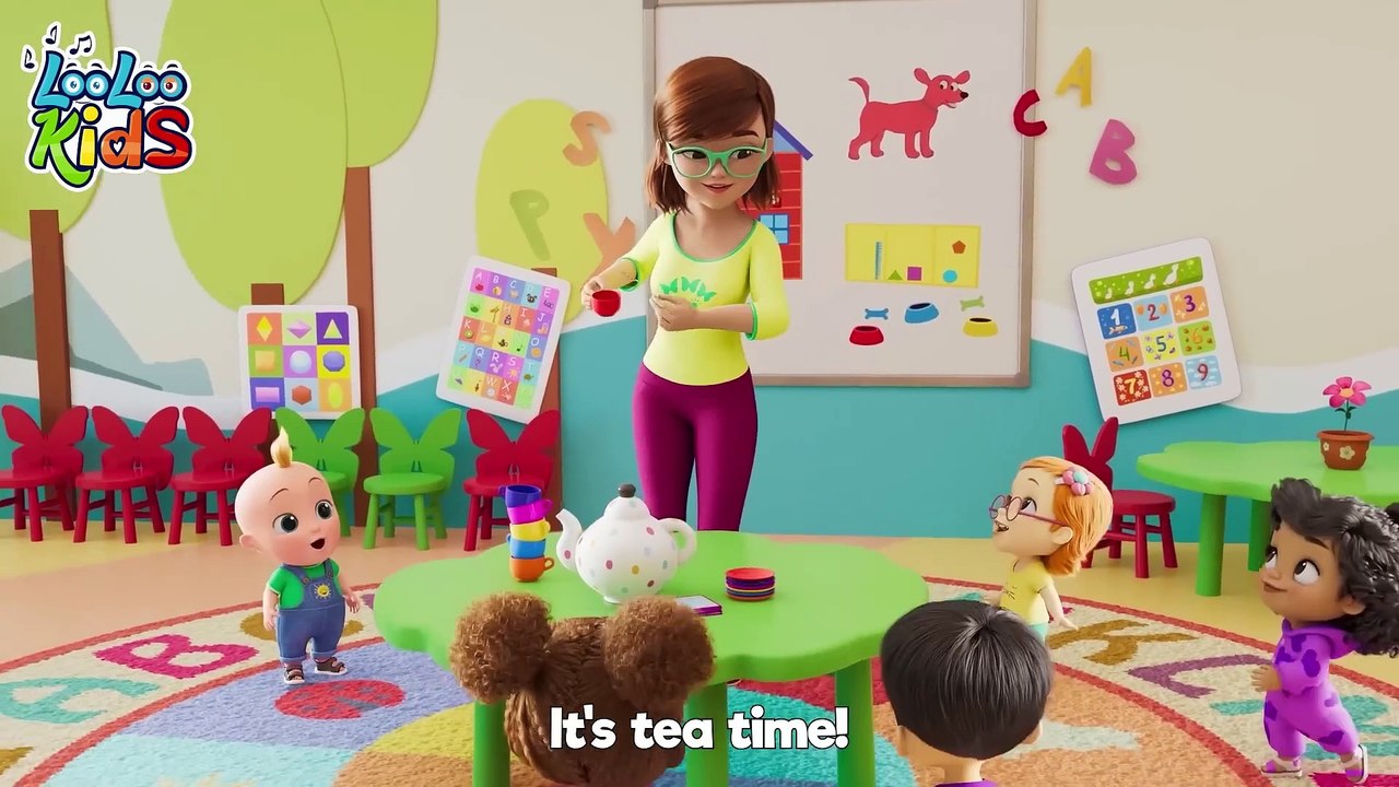 Splish, Splash Bubble, Bubble - LooLoo Kids Nursery Rhymes and Kids Songs