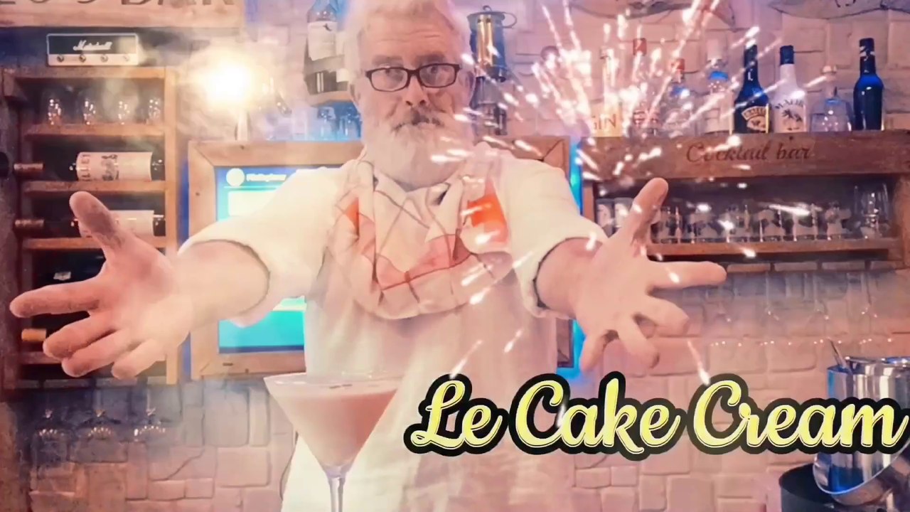 Tutoriel du cocktail le Cake Cream. Ce cocktail peut servir de dessert après un bon repas...crémeux, un délice