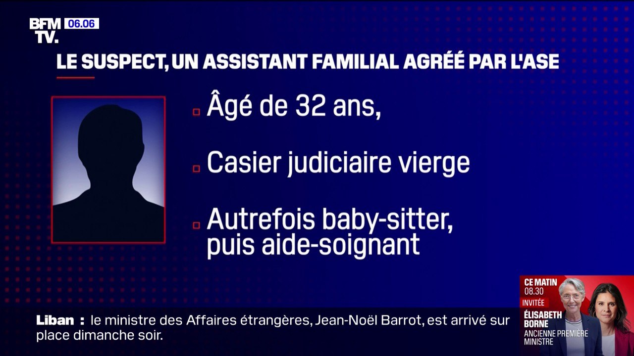 INFO BFMTV. Loire-Atlantique: un assistant familial mis en examen pour viol sur une enfant de 4 ans placée en famille d’accueil