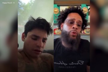 Ryan García confronta al padre de Devin Haney por el escándalo de dopaje en un acalorado intercambio
