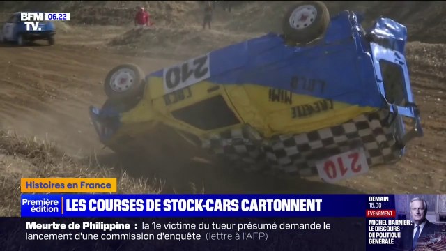 Insolite: à la découverte des courses de stock-cars qui cartonnent en France