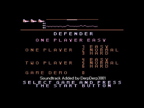 Main Theme - Adding a Soundtrack to Defender (Atari 5200) [Extended]