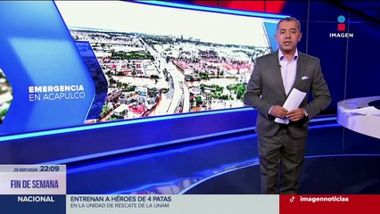 El huracán John ocasionó derrumbes y el desbordamiento de ríos en Guerrero