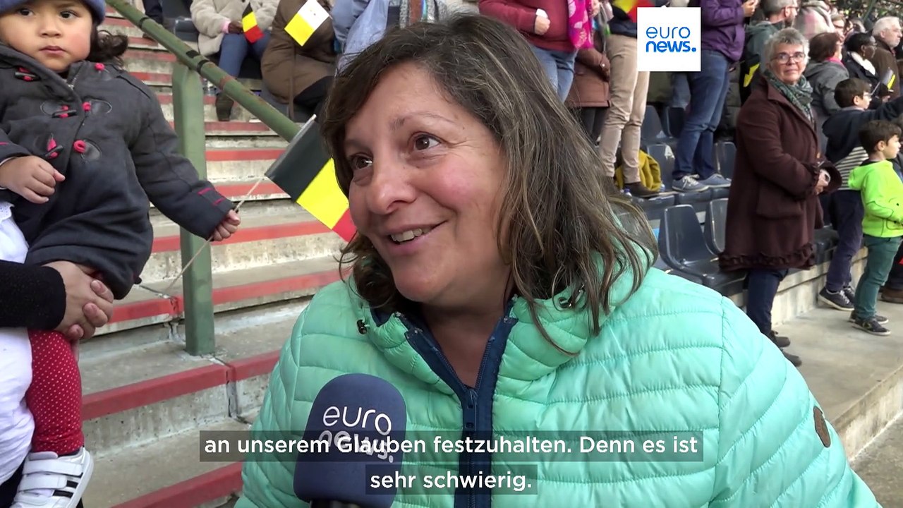 Papst bittet in Belgien um Vergebung für Missbrauchsfälle in der Kirche