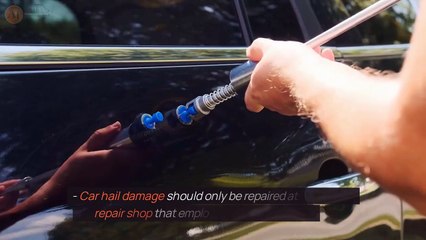 Expert Tips For Finding The Right Car Hail Damage Repair Shop