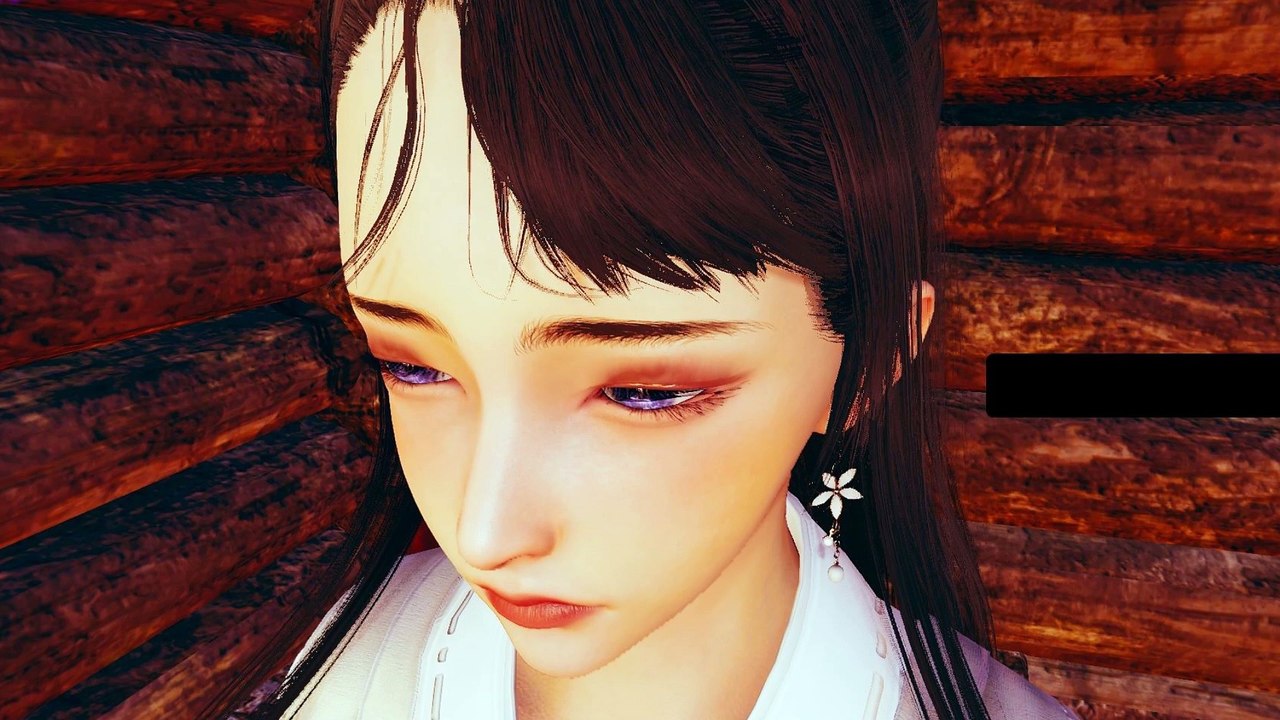 Xiaolongnü was blindfolded and hugged by somebody  小龍女被人蒙住了眼睛，並抱住了  The Legend of Condor Heroes 神鵰俠侶 Comic Manga AI Anime