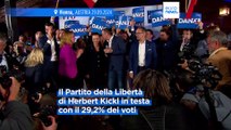 Il Partito della libertà d'Austria vince le elezioni: è la prima volta per l'estrema destra dal 1945