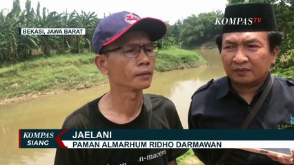 Kasus  7 Jenazah di Kali Bekasi, Keluarga Korban Gelar Tabur Bunga di TKP