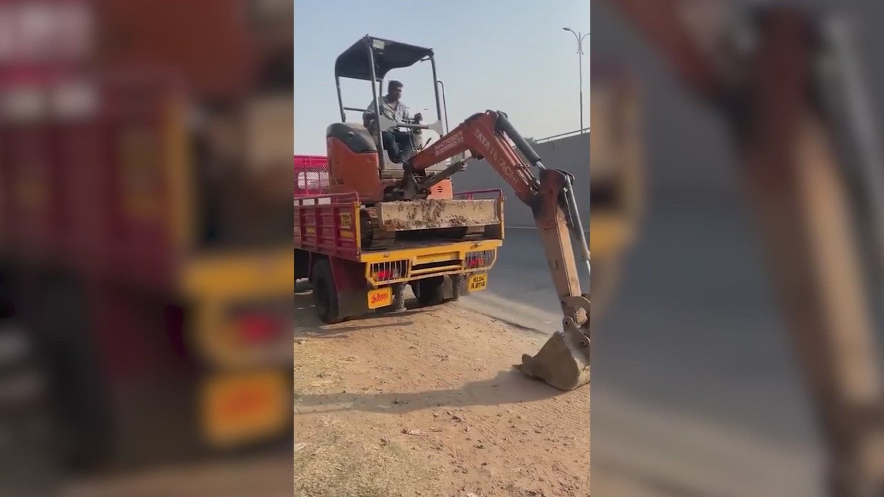 El control de este maestro de la excavadora es para hacer un tutorial y guardarlo como reliquia