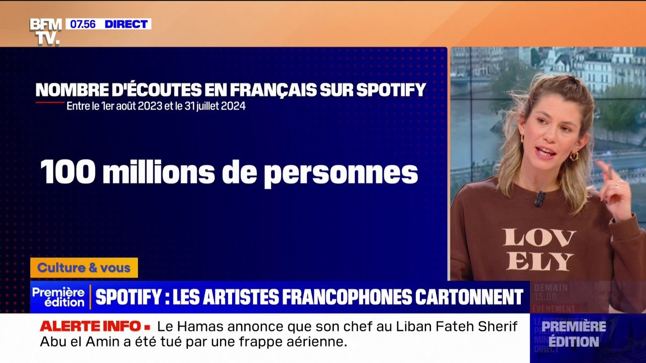 Indila, Gazo, PLK, Tayc, Stromae...  Les artistes francophones cartonnent sur Spotify