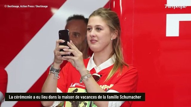 La fille de Michael Schumacher vient de se marier sur une célèbre île, dans une villa à 32 millions d'euros : Le pilote présent ?