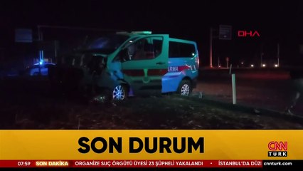 Malatya’da askeri araç ile otomobil çarpıştı: 5’i asker 7 yaralı