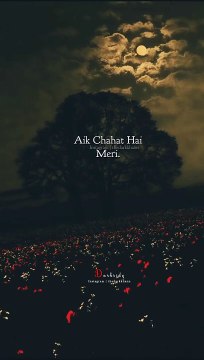 Aik Chahat hain meri keh aik chahney wala esa ho #poetrylovers #sadpoetry #lovepoetry #loveforever