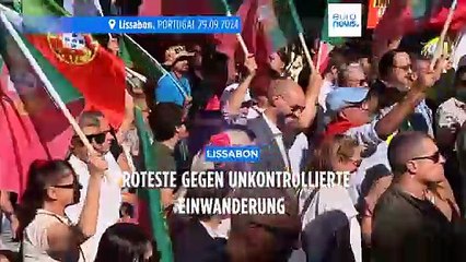 Portugal: Tausende demonstrieren gegen "unkontrollierte Einwanderung"