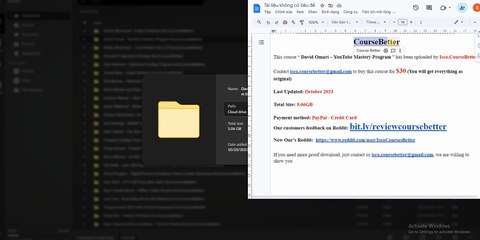 (CoursesBetter.com) David Omari – YouTube Mastery Program
