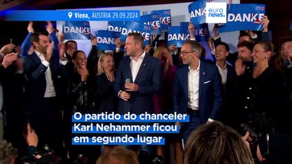 Partido da Liberdade da Áustria consegue primeira vitória eleitoral da extrema-direita desde a Segunda Guerra Mundial