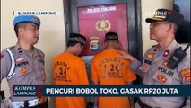 Pedagang Sayur Ajak Teman Bobol Toko Gasak Rp20 Juta