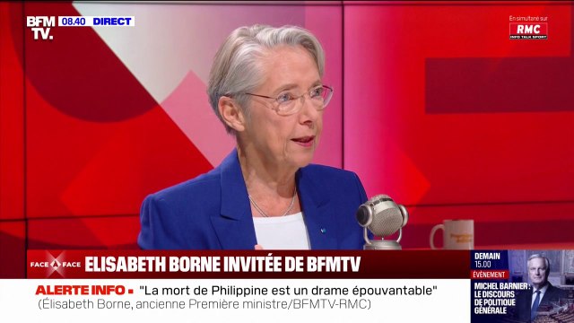 L'heure n'est pas à tenir des propos clivants : Élisabeth Borne réagit aux propos de Bruno Retailleau sur l'État de droit et l'immigration