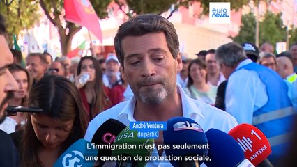 Portugal : des milliers de personnes manifestent contre "l'immigration incontrôlée"