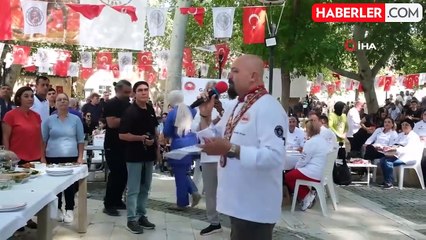 Mersin'de Zeytinyağı Yemek Yarışması Düzenlendi