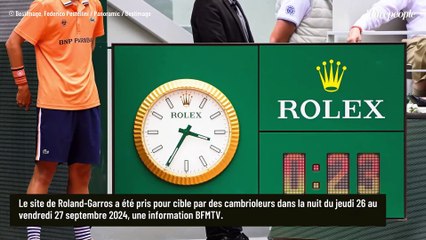 Download Video: Roland-Garros victime d'un cambriolage : quels biens ont donc été dérobés ?